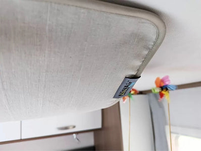 NiteAir Camper Van Roof Vent Fan Shade – Blackout with Full Airflow! - Poptop World 