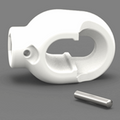 Fiamma F45S/F65S/F45i/F45Ti Awning Crank Handle Winch Slot Winding Eye (White) - Poptop World 