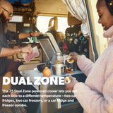 Dometic CFX3 95DZ Dual Zone 94L Cooler - Fridge / Freezer - Poptop World 