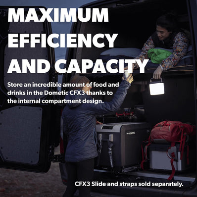 Dometic CFX3 95DZ Dual Zone 94L Cooler - Fridge / Freezer - Poptop World 