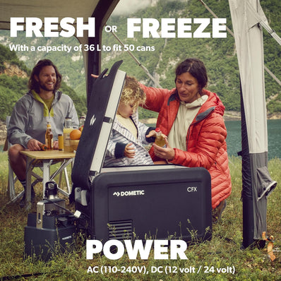 Dometic CFX3 35 Portable Refrigerator & Freezer – 36L, -7°F Cooling Power - Poptop World 
