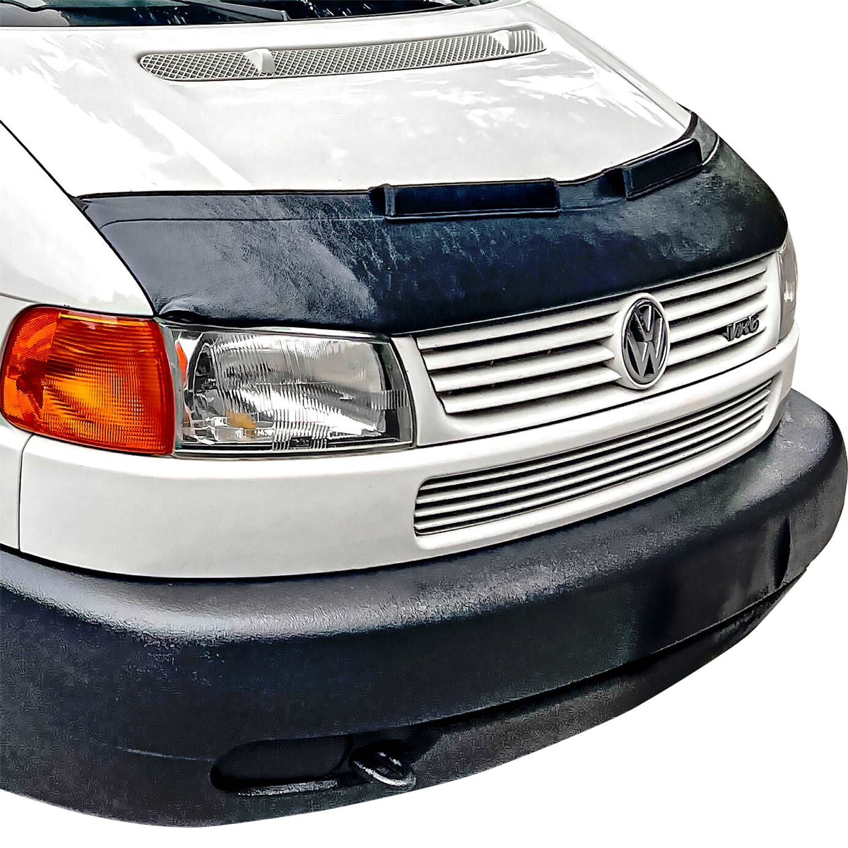 Colgan Custom Sport Hood Bra Mask for 1997-2003 VW Eurovan - Black Vinyl Protection - Poptop World 