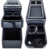 Centre Console Storage Box for VW Vanagon, Eurovan, & T5/T6- Black - Poptop World 