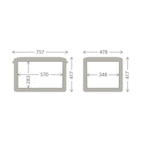 Dometic Patrol 55L Insulated Ice Chest - Poptop World 