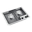 Dometic 2-Burner Drop-In Gas Cooktop, Stainless Steel, 12V Ignition