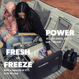 Dometic CFX3 25 Portable Electric Cooler and Freezer - 25L, 12/24V, WiFi App Control - Poptop World 