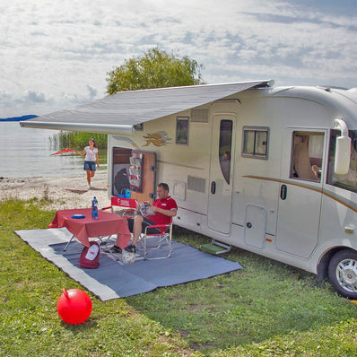 Fiamma F65 Eagle 319 10' 6" Legless Roof Mount Awning for Camper Vans White 10'6"