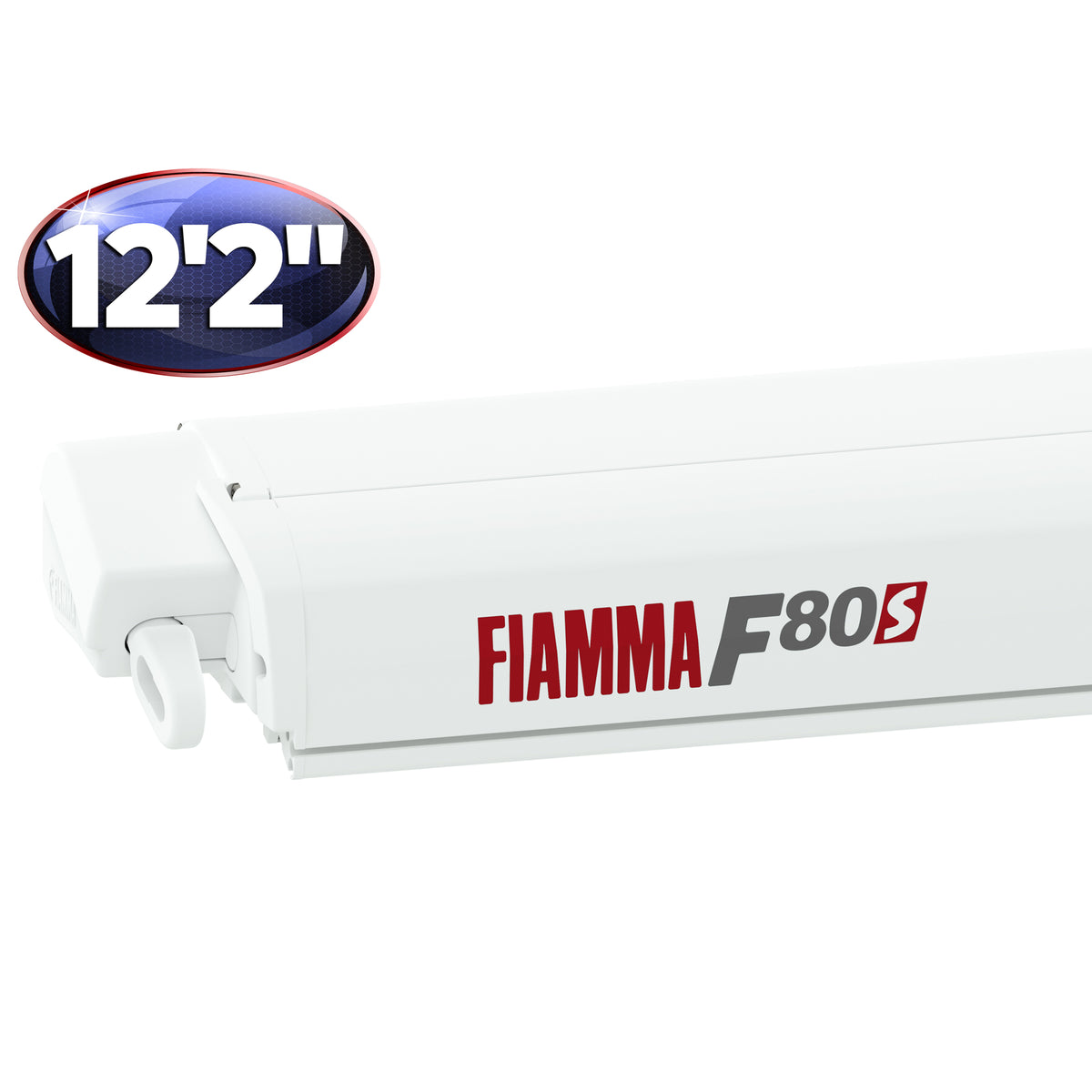 Fiamma F80S 370- 12'2" Awning Motorhome Caravan Van - Royal Grey - Poptop World 