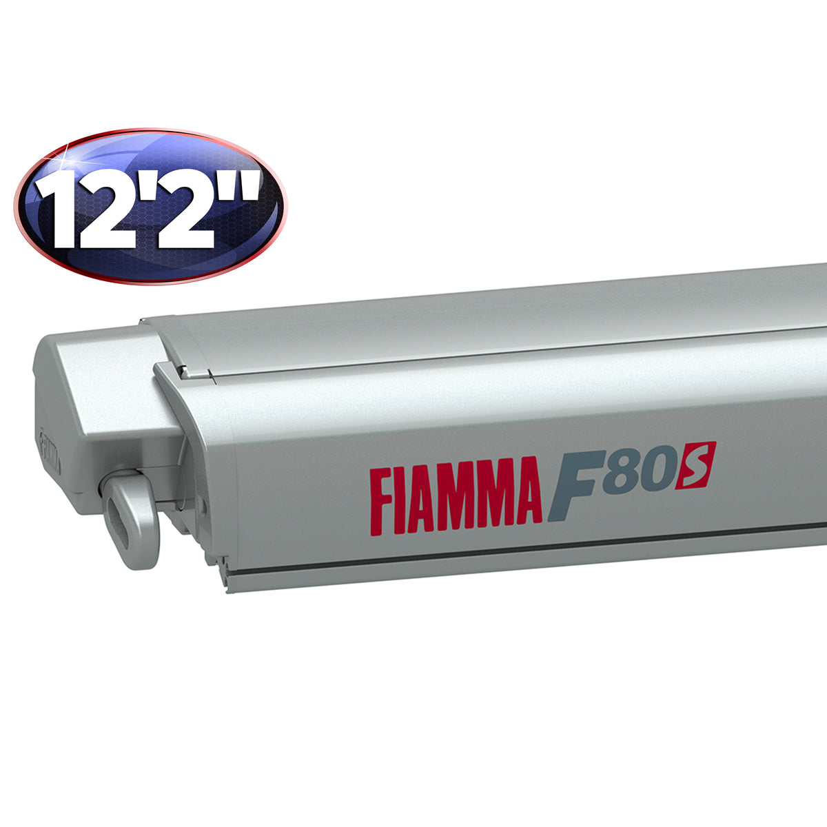 Fiamma F80S 370- 12'2" Awning Motorhome Caravan Van - Royal Grey - Poptop World 