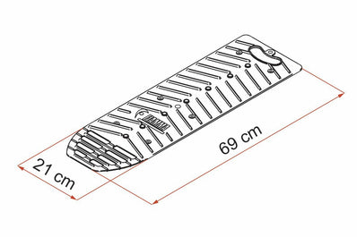 Fiamma Level Plate for Level Up Stepped Vehicle Leveling Blocks 97901-041