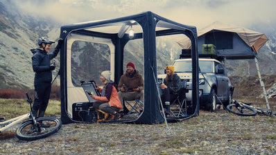 Dometic HUB 2 REDUX Inflatable Shelter - Drive-Away Van Awning - Poptop World 