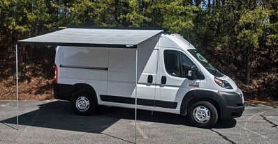 Fiamma - F45 S 300 - (10'1") - 8'2" extension RETRACTABLE CAMPERVAN AWNING - Poptop World 