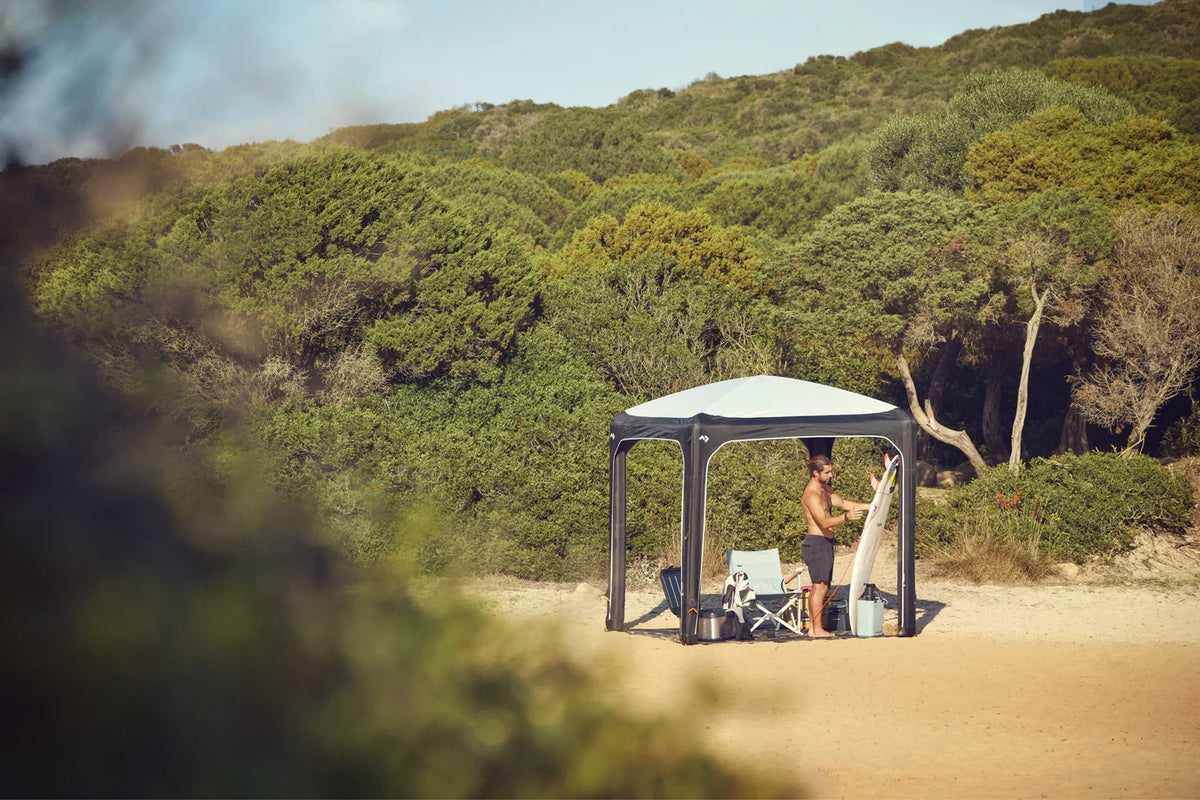 Dometic HUB 2 REDUX Inflatable Shelter - Drive-Away Van Awning - Poptop World 