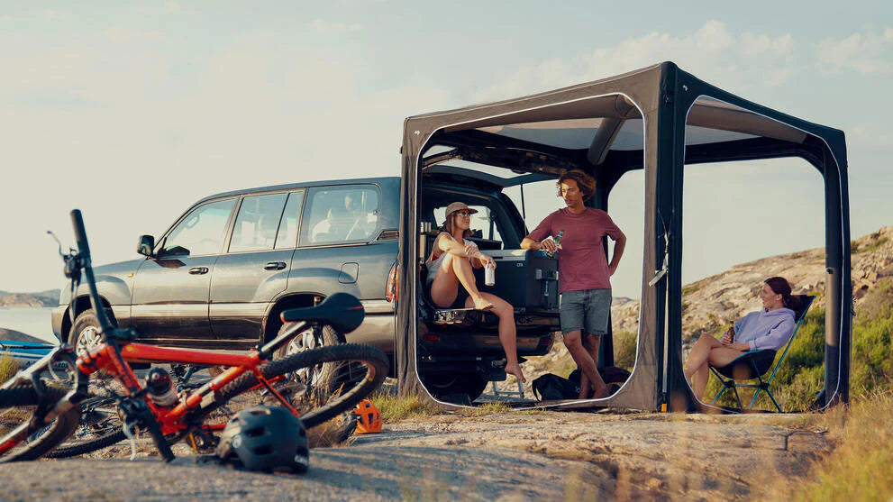 Dometic HUB 2 REDUX Inflatable Shelter - Drive-Away Van Awning - Poptop World 