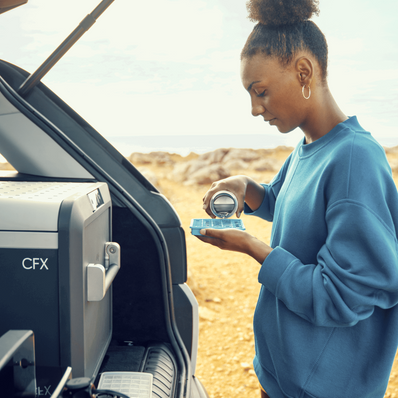 Dometic CFX3 55IM Powered Cooler – 53L, Built-In Ice Maker, Freezer - Poptop World 