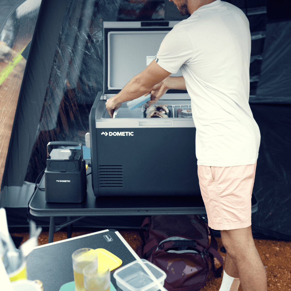 Dometic CFX3 55IM Powered Cooler – 53L, Built-In Ice Maker, Freezer - Poptop World 
