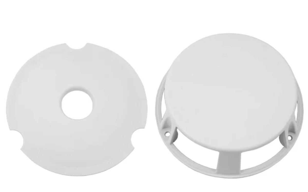 Refrigerator Vent Cover and Disc Insert